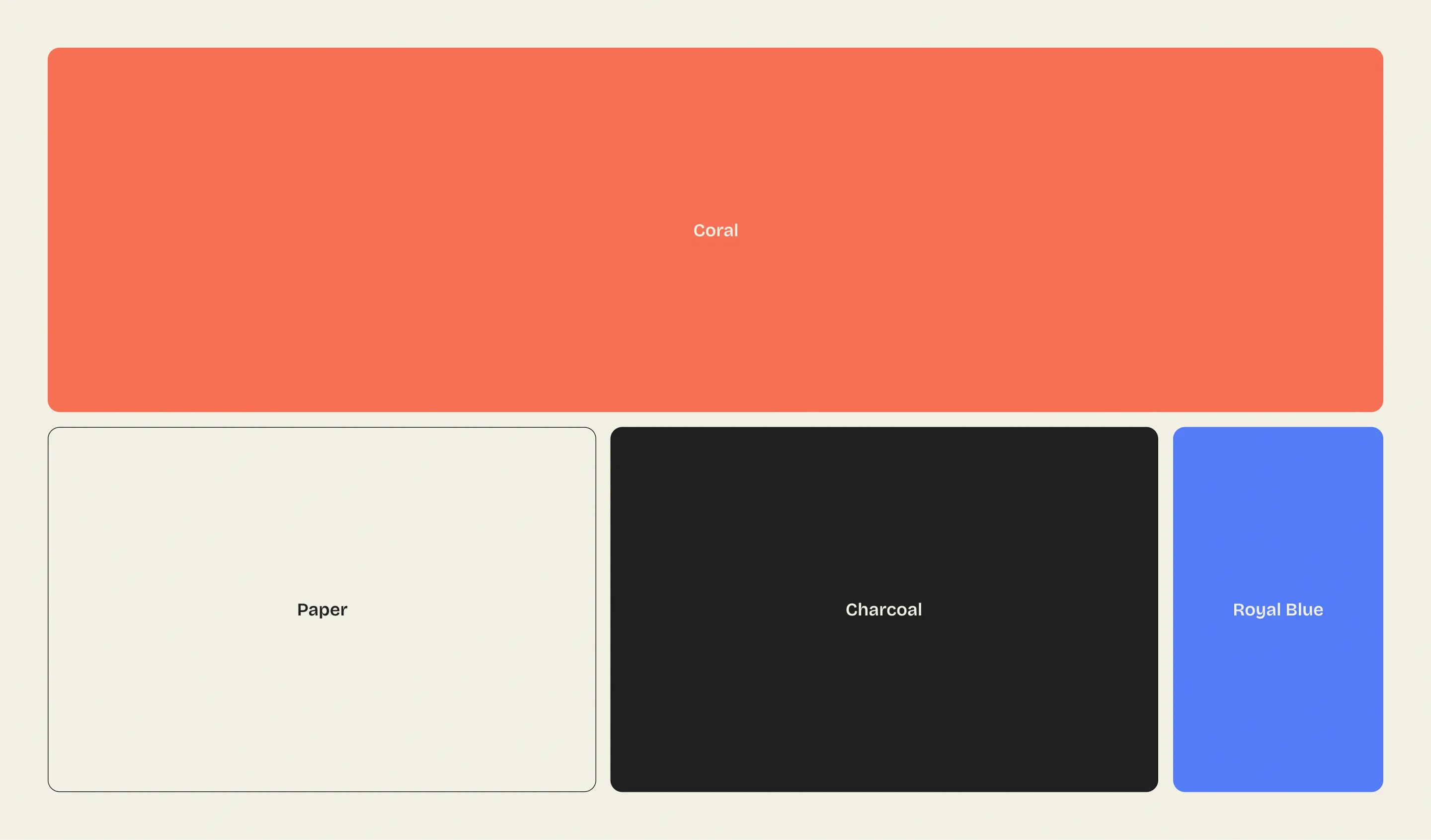 Zen Browser color palette.
